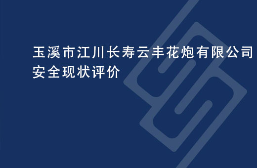 玉溪市江川长寿云丰花炮有限公司安全现状评价