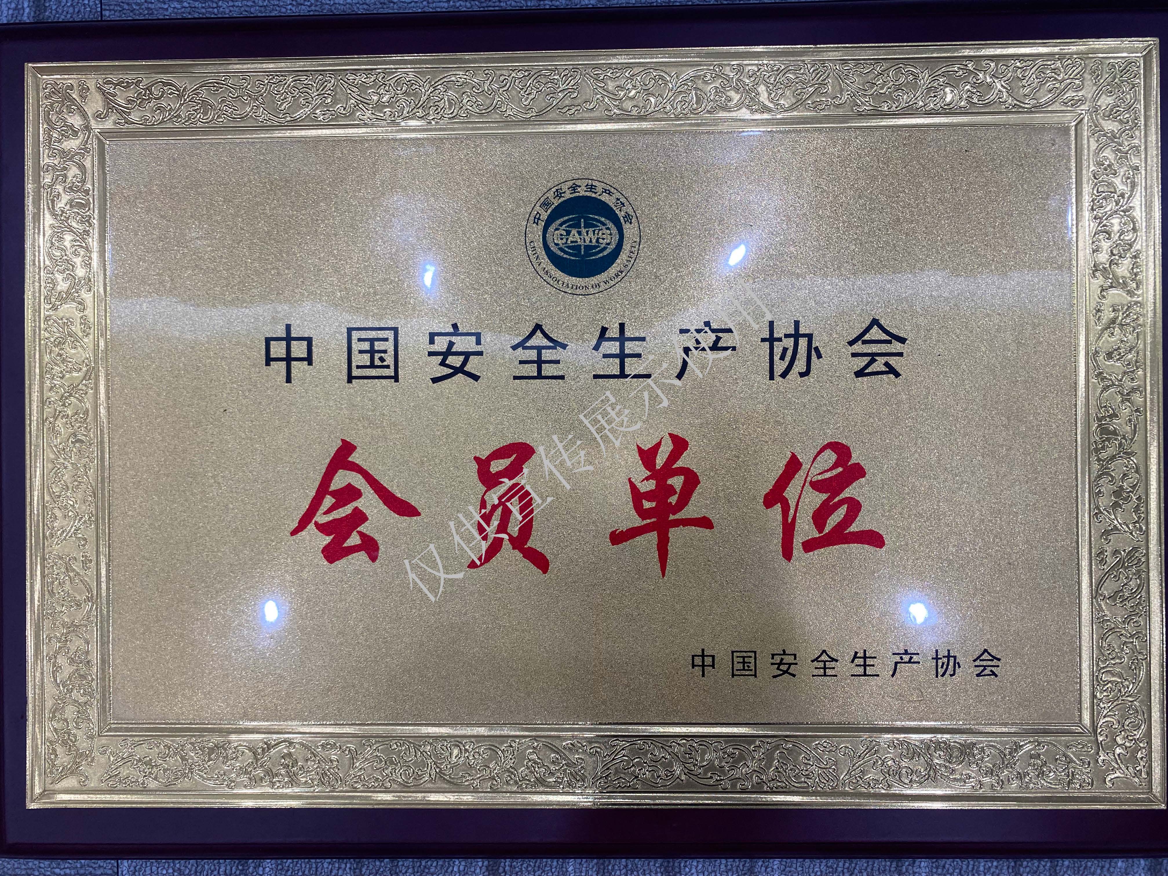 中国安全生产协会-会员单位